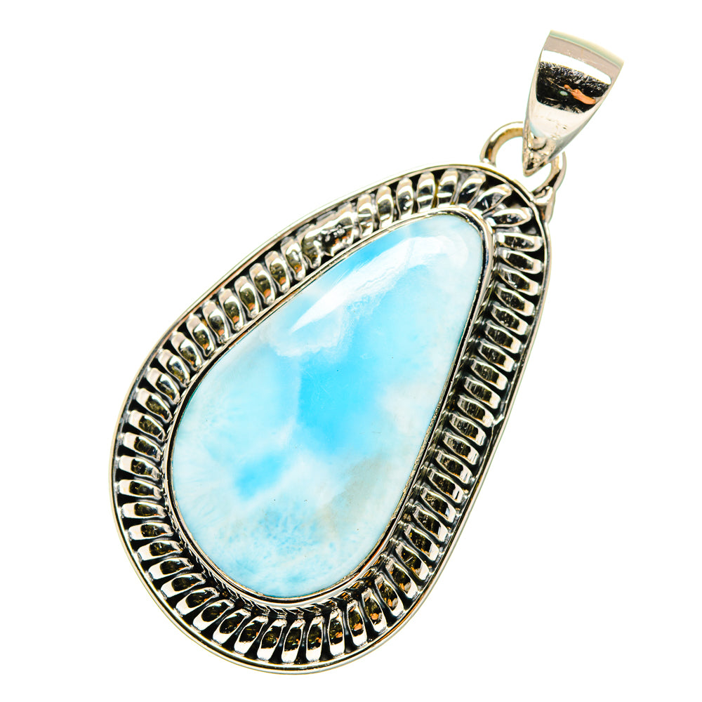 Larimar Pendants handcrafted by Ana Silver Co - PD12464