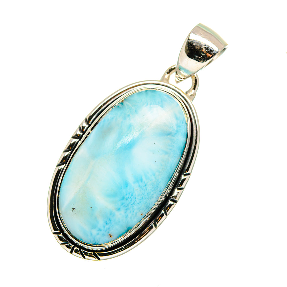 Larimar Pendants handcrafted by Ana Silver Co - PD12476