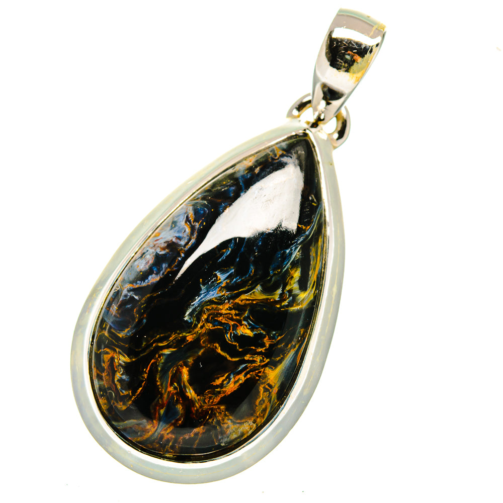 Pietersite Pendants handcrafted by Ana Silver Co - PD12628