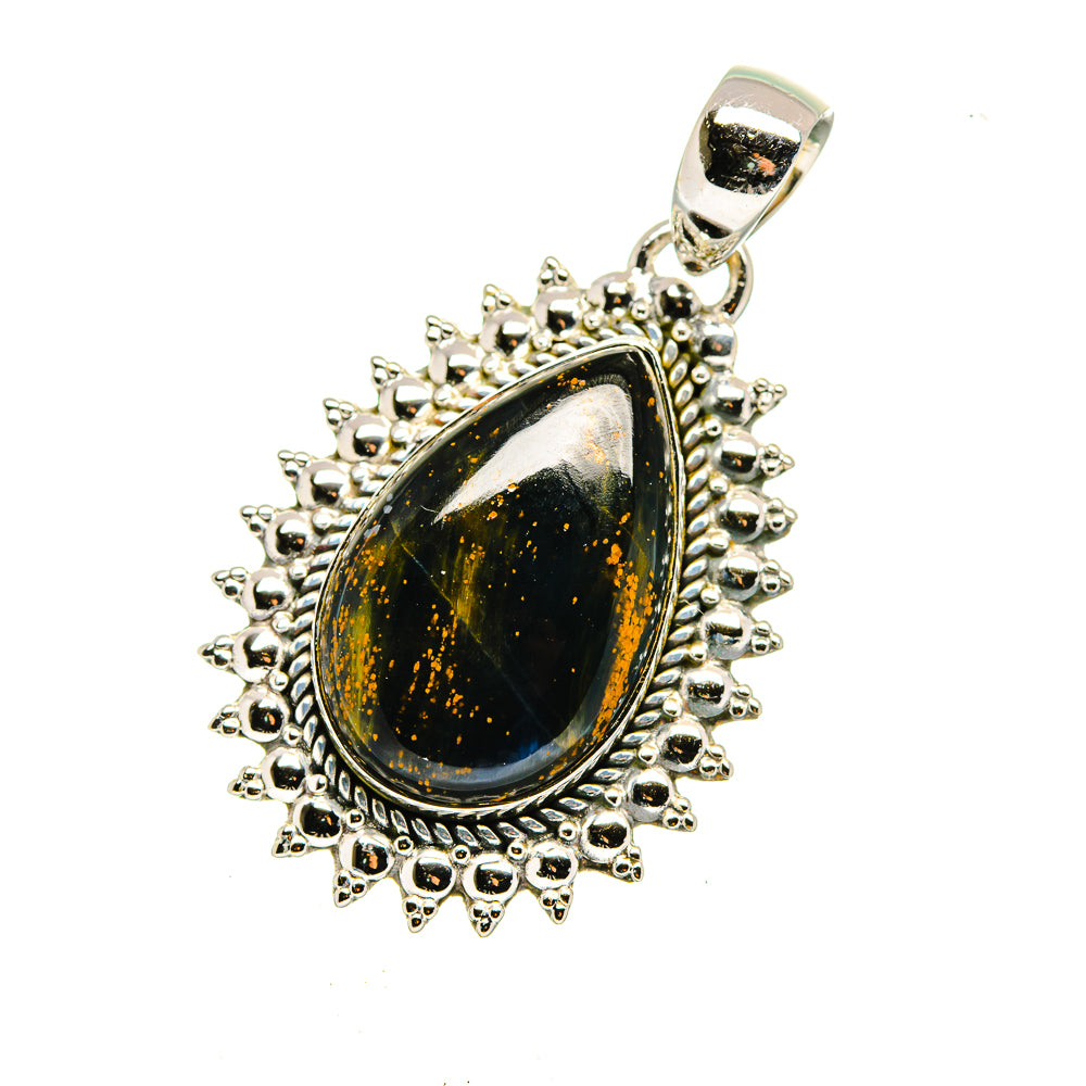 Pietersite Pendants handcrafted by Ana Silver Co - PD12637 - Photo 2