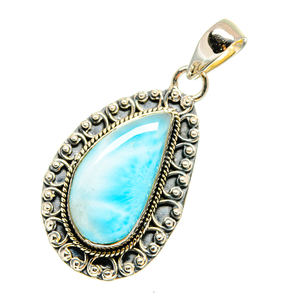 Larimar Pendants handcrafted by Ana Silver Co - PD12704