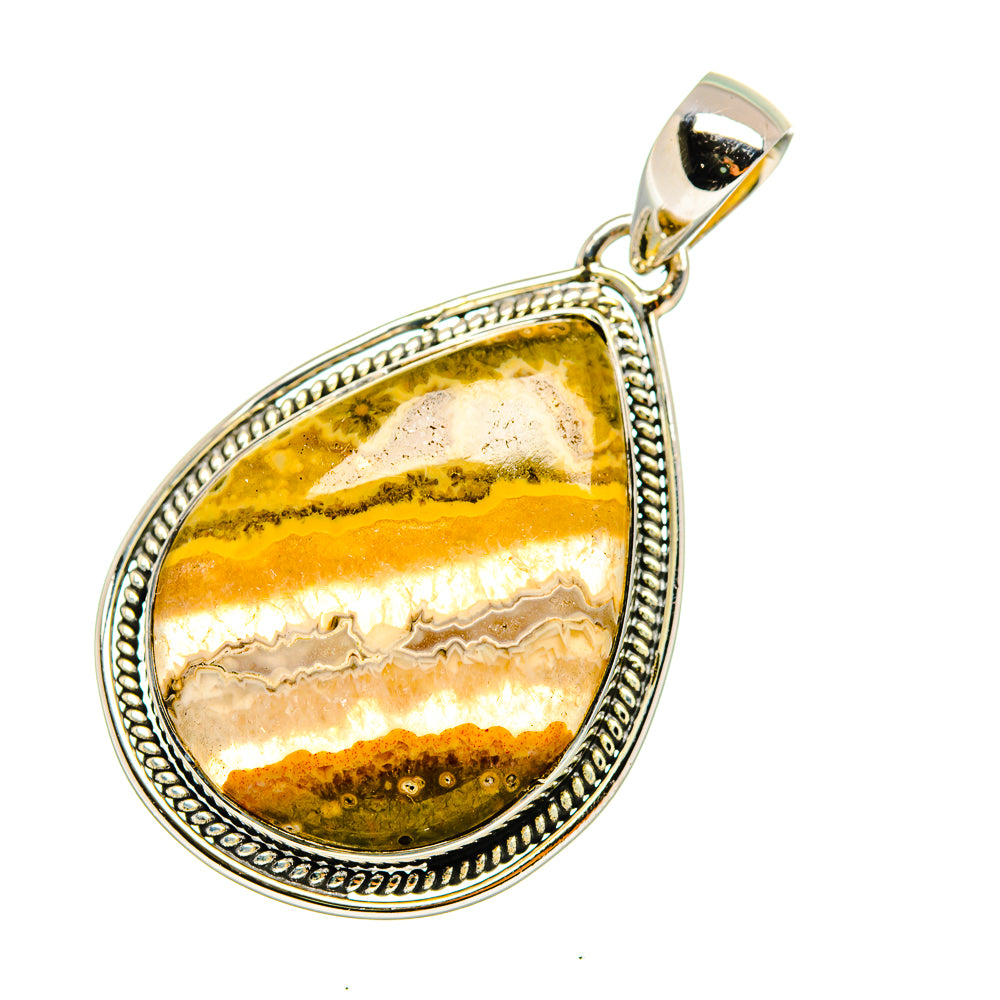 Ocean Jasper Pendants handcrafted by Ana Silver Co - PD12726