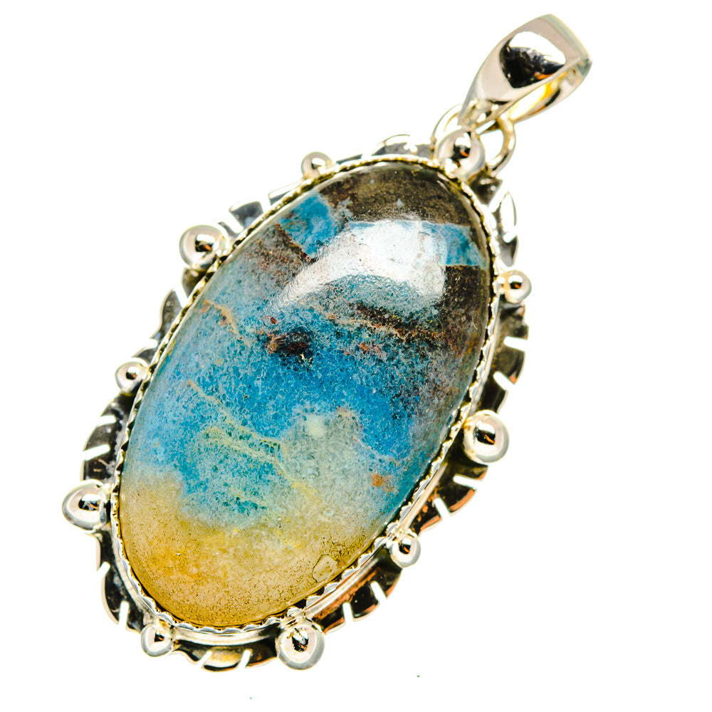 Shattuckite Pendants handcrafted by Ana Silver Co - PD12733