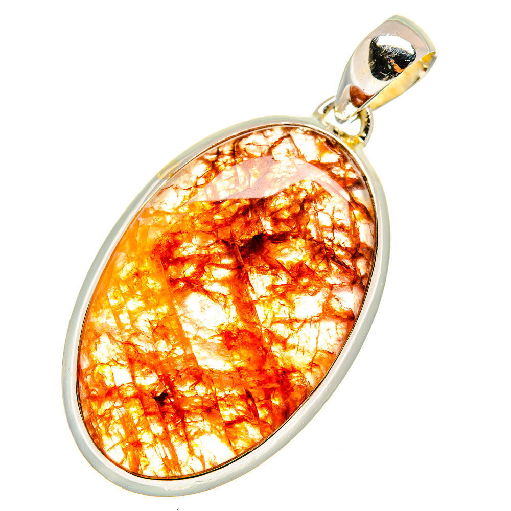 Sunstone Pendants handcrafted by Ana Silver Co - PD12751