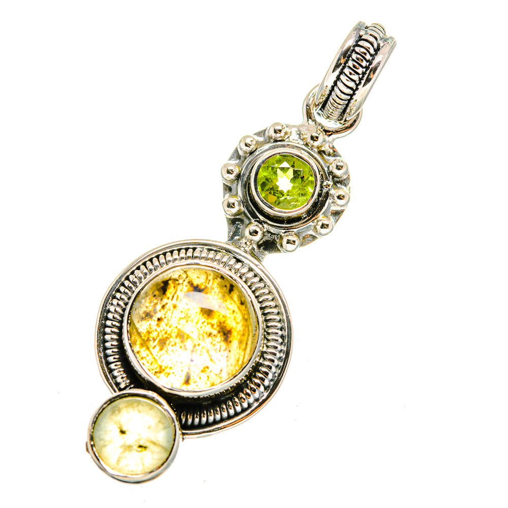 Labradorite Pendants handcrafted by Ana Silver Co - PD12759