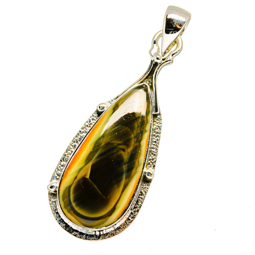 Willow Creek Jasper Pendants handcrafted by Ana Silver Co - PD12827