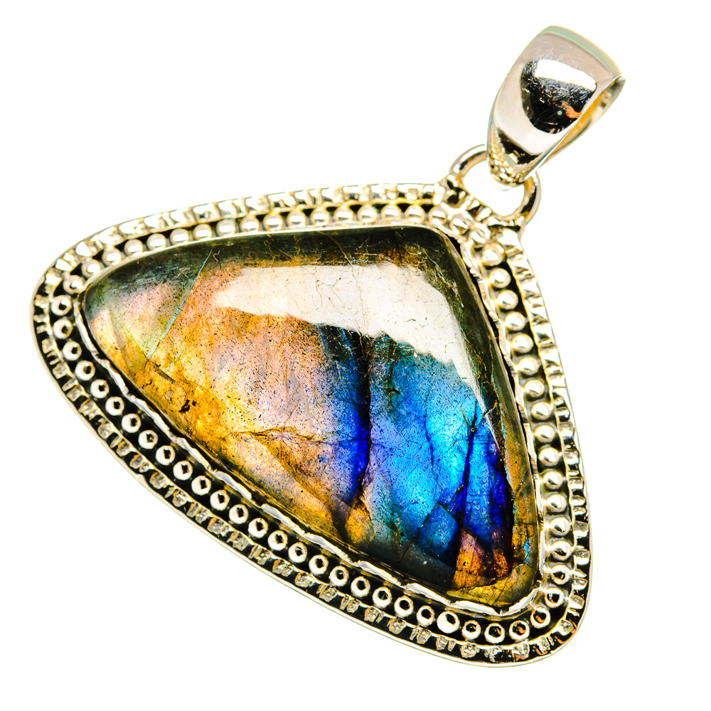 Labradorite Pendants handcrafted by Ana Silver Co - PD12858