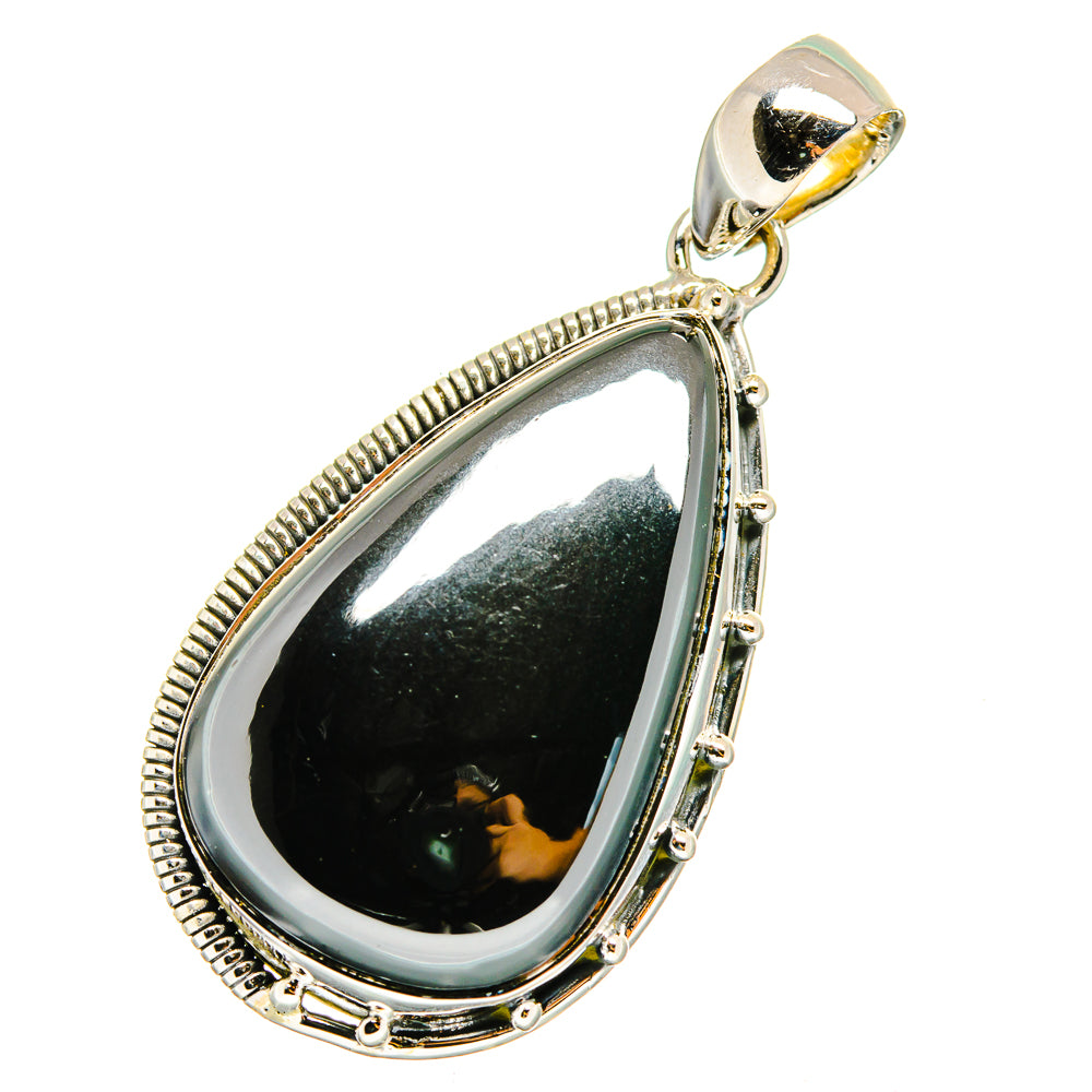Hematite Pendants handcrafted by Ana Silver Co - PD12894