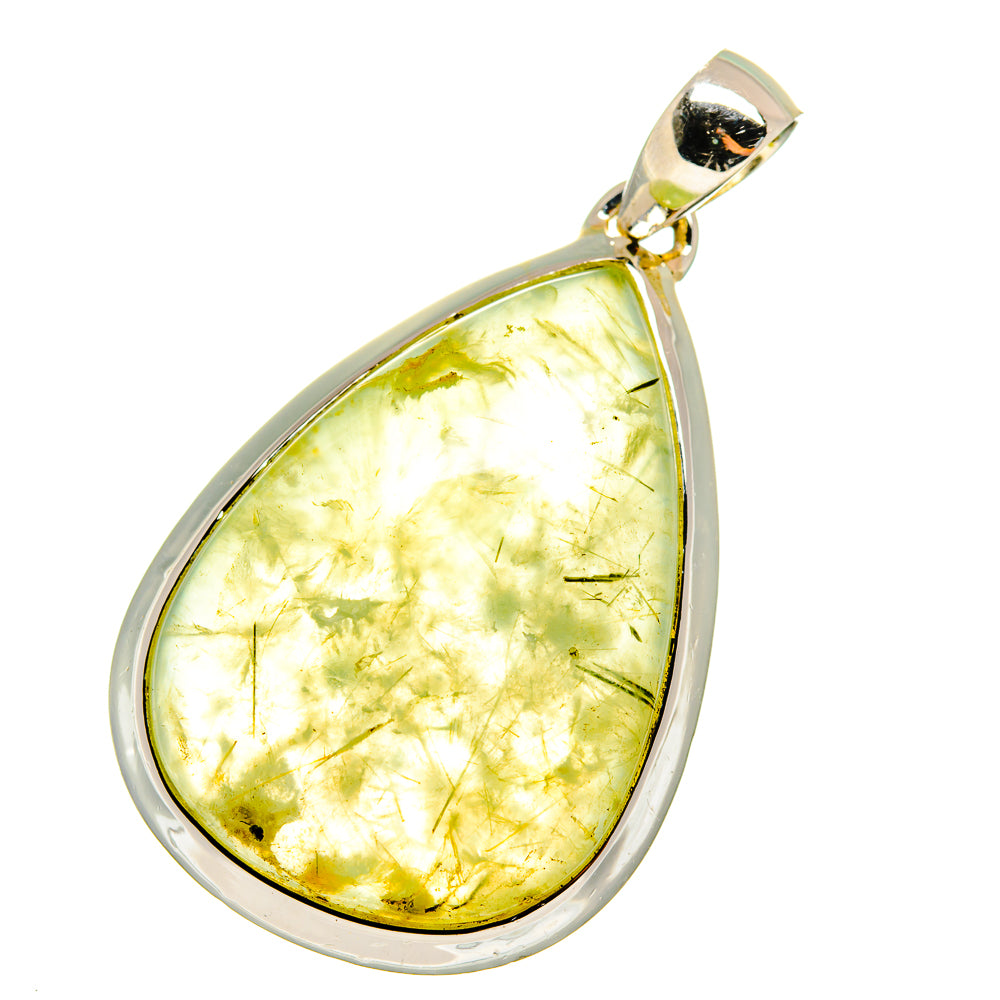 Prehnite Pendants handcrafted by Ana Silver Co - PD12932