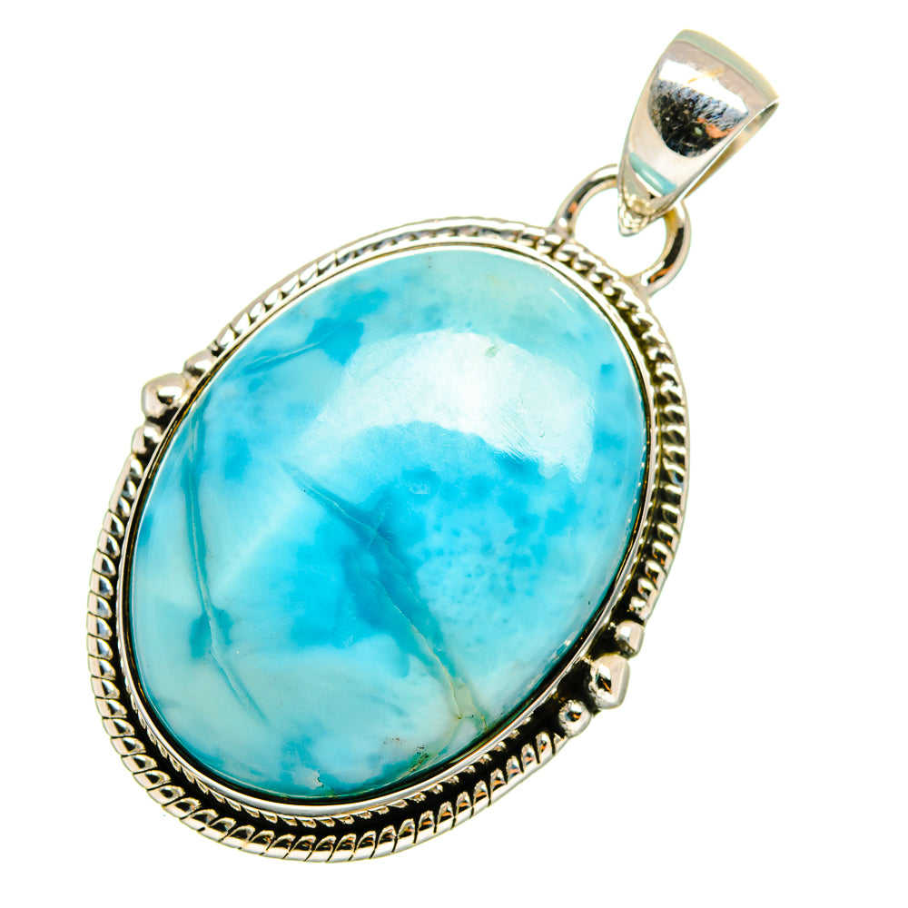 Larimar Pendants handcrafted by Ana Silver Co - PD13015
