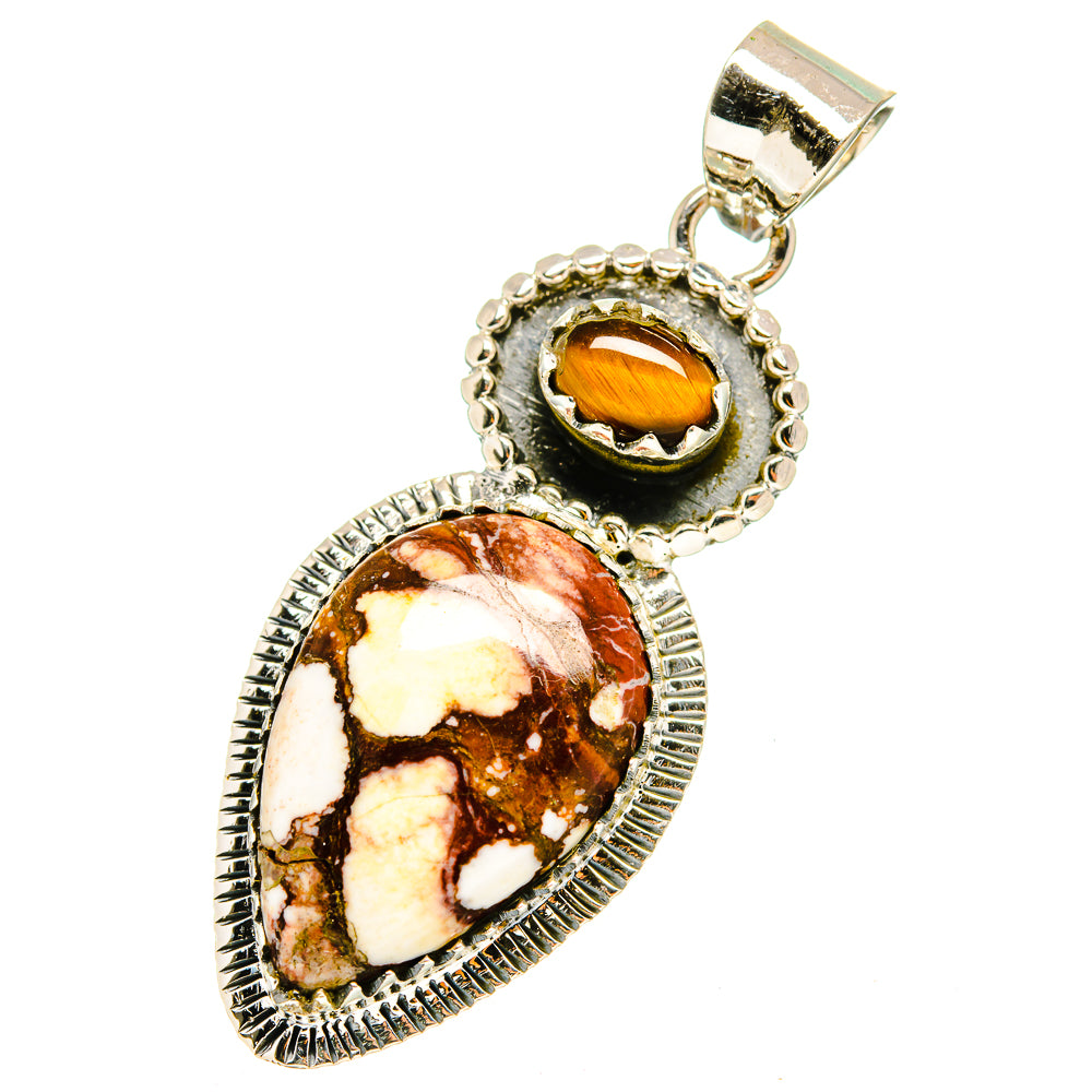 Wild Horse Jasper Pendants handcrafted by Ana Silver Co - PD13085