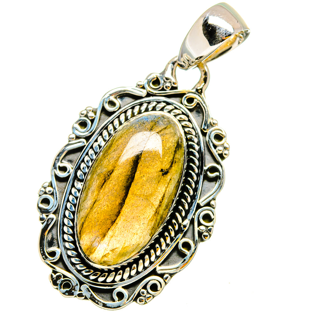 Labradorite Pendants handcrafted by Ana Silver Co - PD13133
