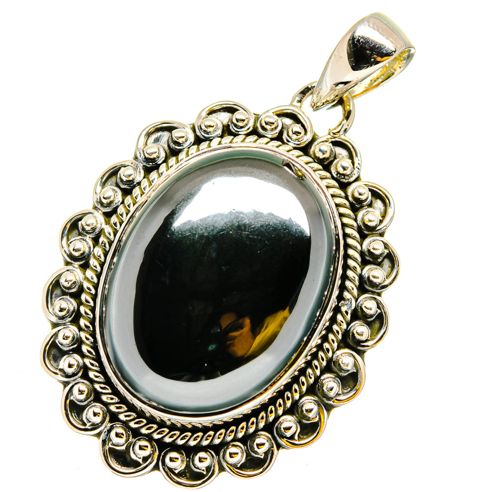 Hematite Pendants handcrafted by Ana Silver Co - PD13154