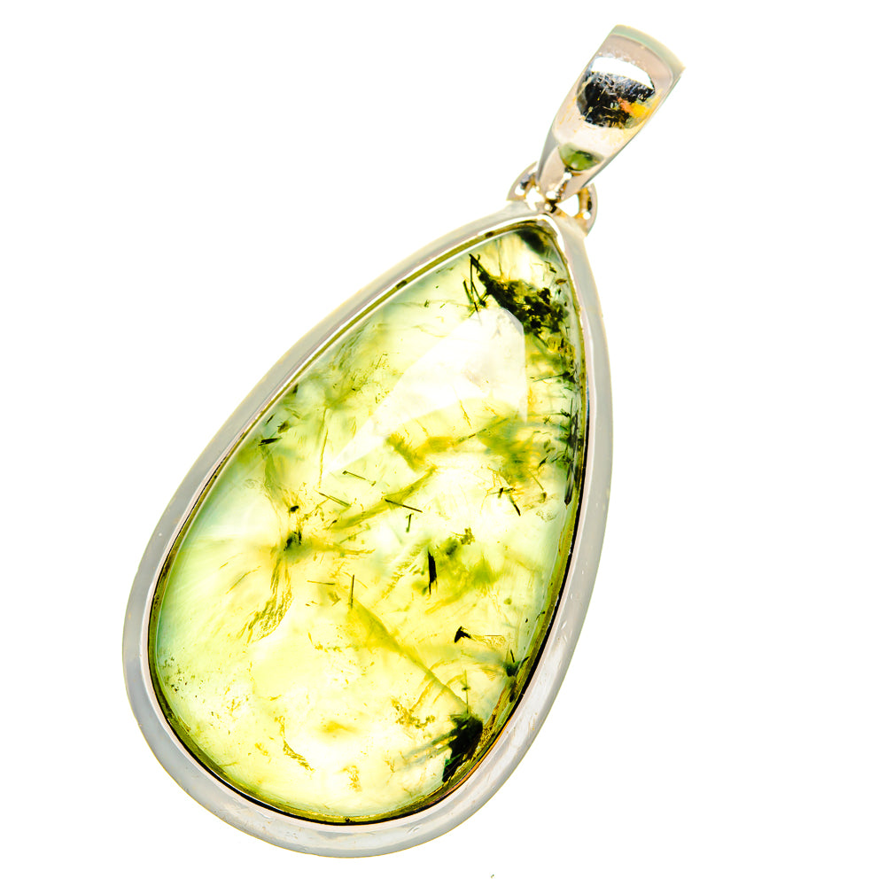 Prehnite Pendants handcrafted by Ana Silver Co - PD13169