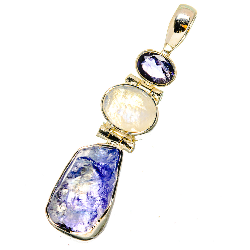 Tanzanite Pendants handcrafted by Ana Silver Co - PD13181
