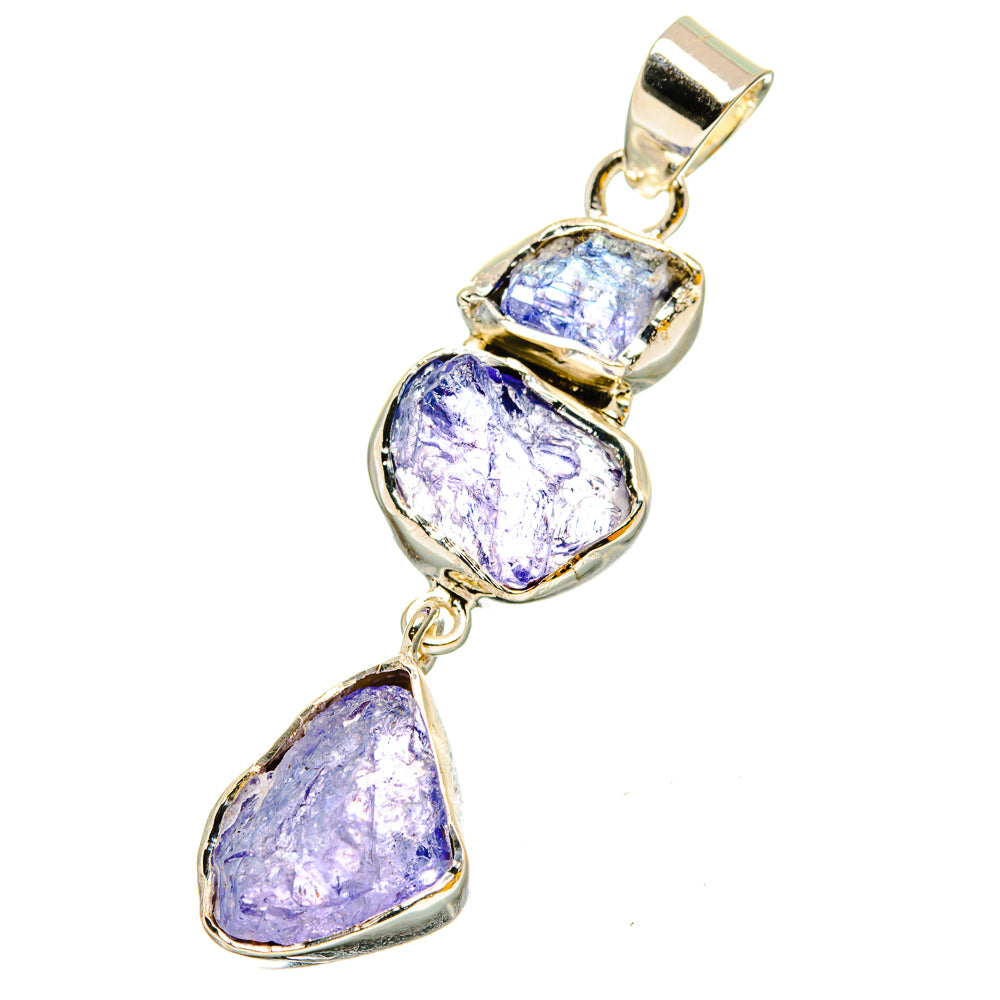 Tanzanite Pendants handcrafted by Ana Silver Co - PD13198