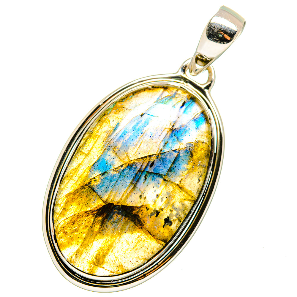 Labradorite Pendants handcrafted by Ana Silver Co - PD13256