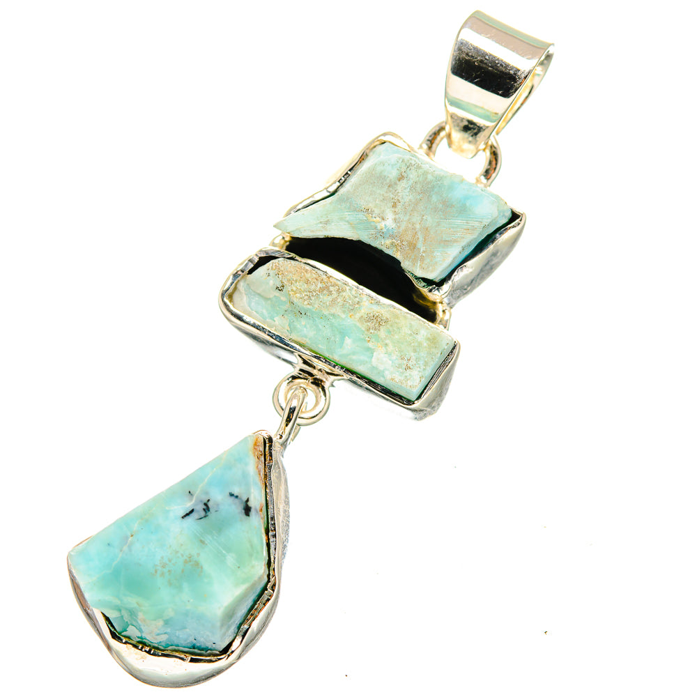 Larimar Pendants handcrafted by Ana Silver Co - PD13272