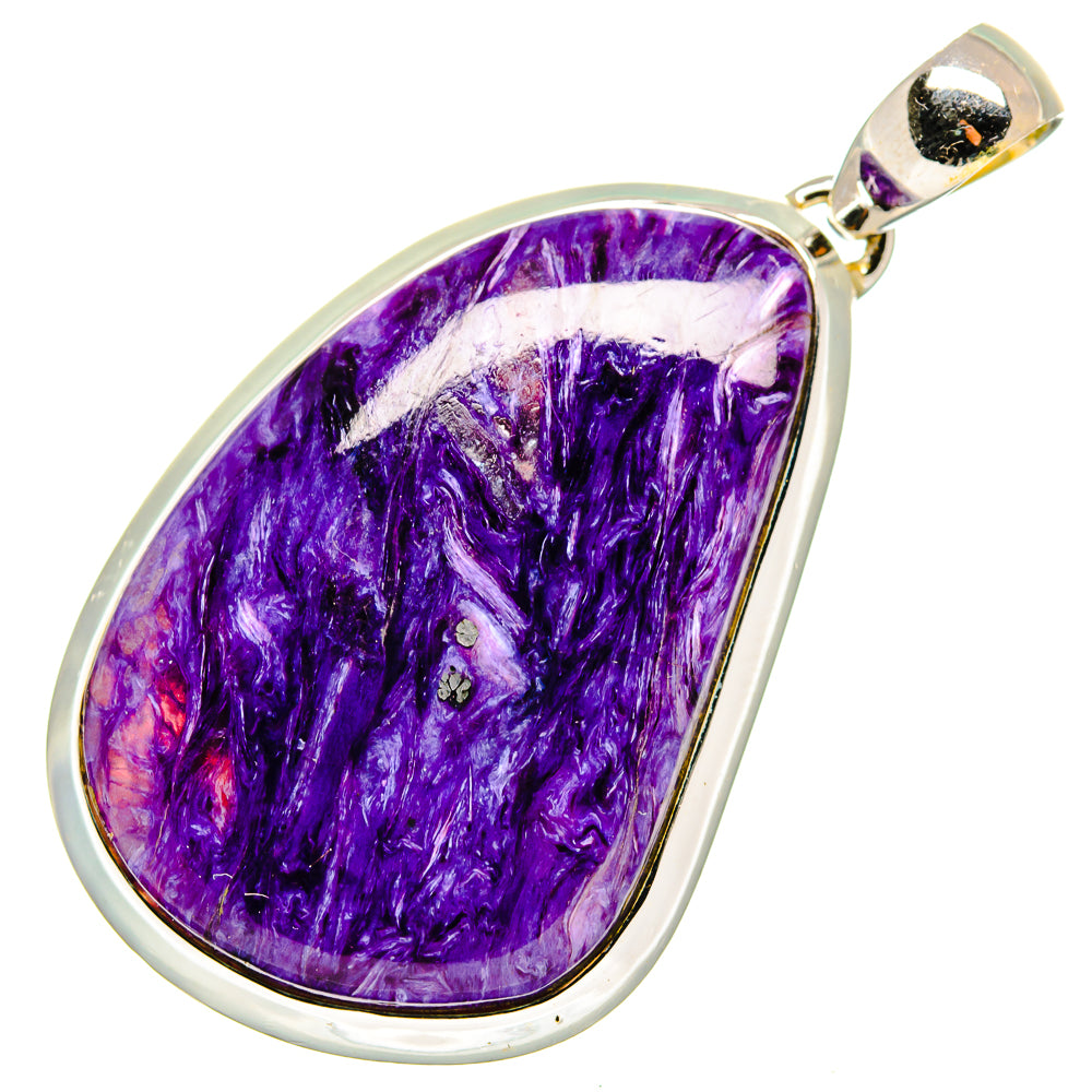 Charoite Pendants handcrafted by Ana Silver Co - PD13351
