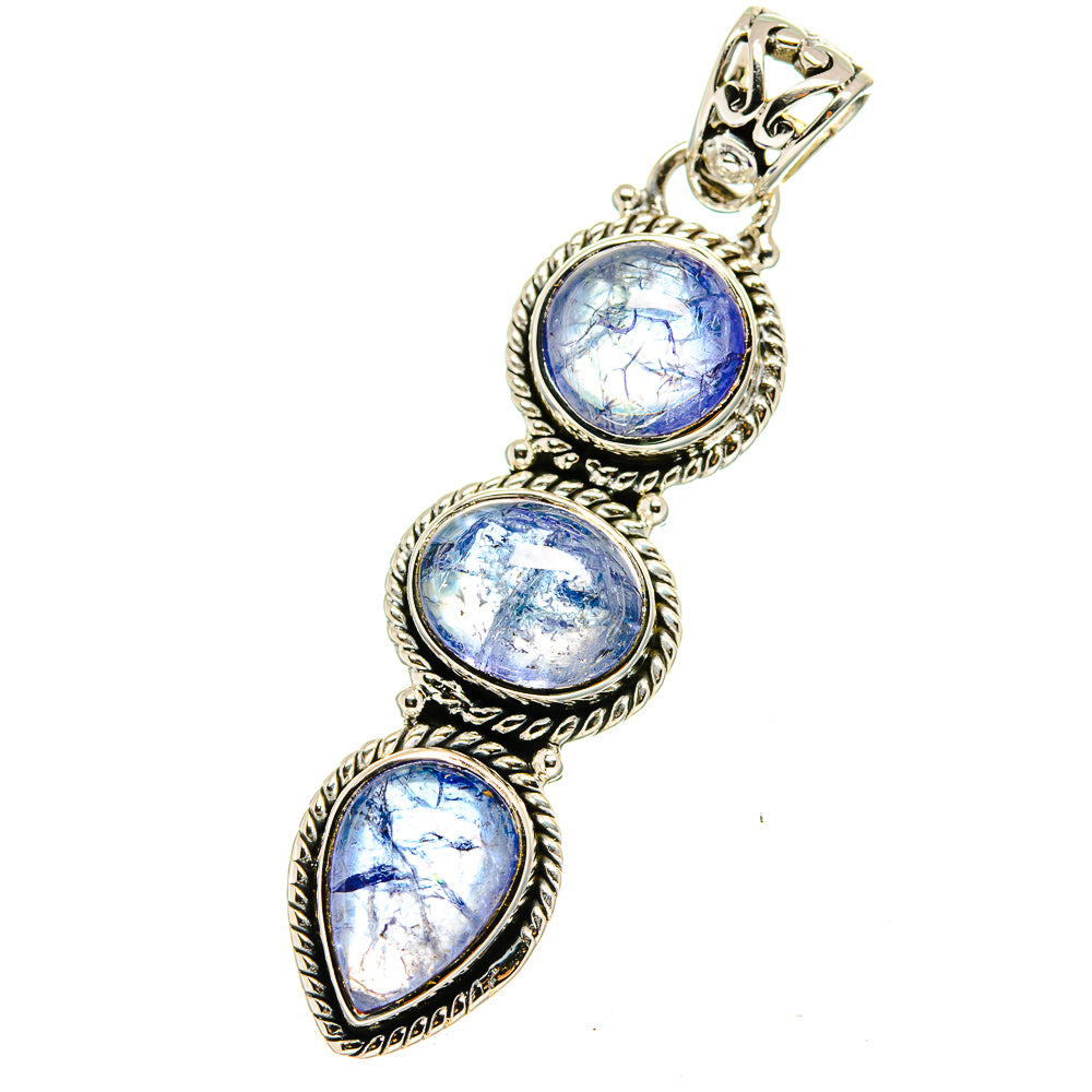Tanzanite Pendants handcrafted by Ana Silver Co - PD13360