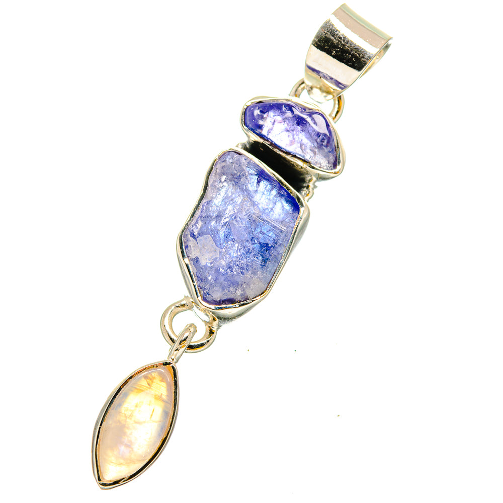 Tanzanite Pendants handcrafted by Ana Silver Co - PD13423