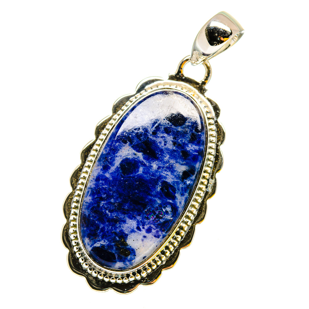 Sodalite Pendants handcrafted by Ana Silver Co - PD13482