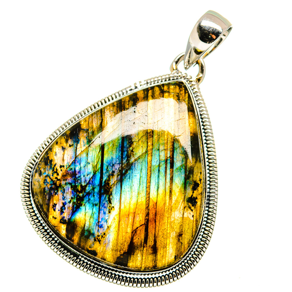 Labradorite Pendants handcrafted by Ana Silver Co - PD13535