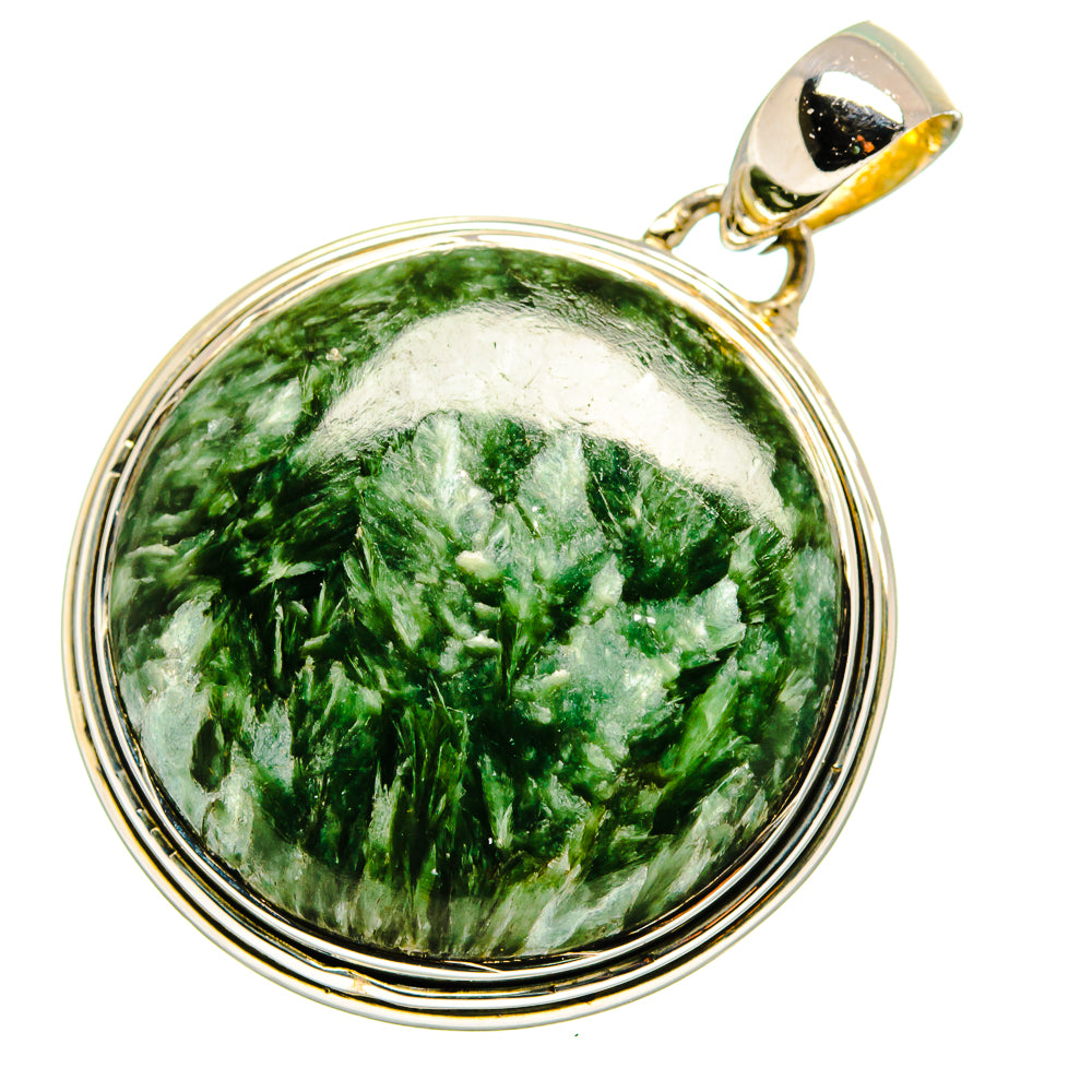 Seraphinite Pendants handcrafted by Ana Silver Co - PD13567