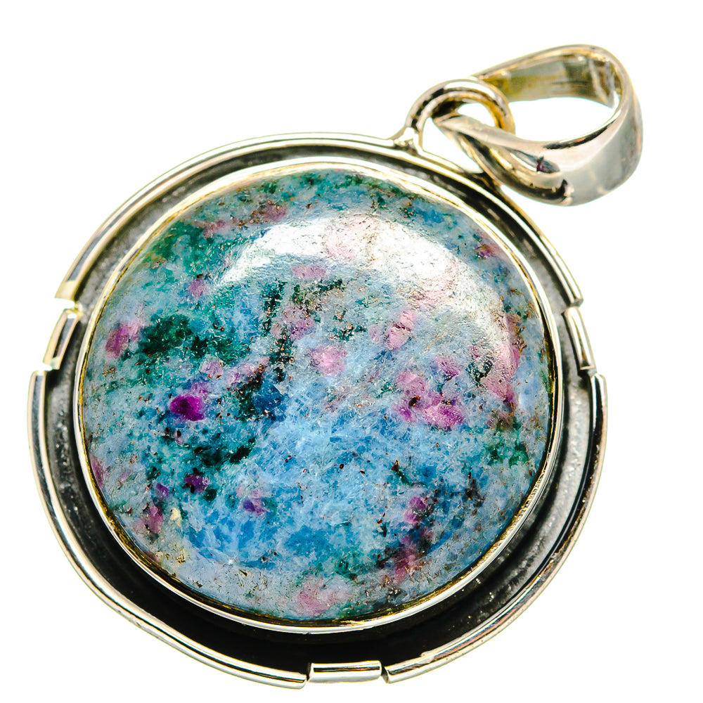 Ruby Fuchsite Pendants handcrafted by Ana Silver Co - PD13604