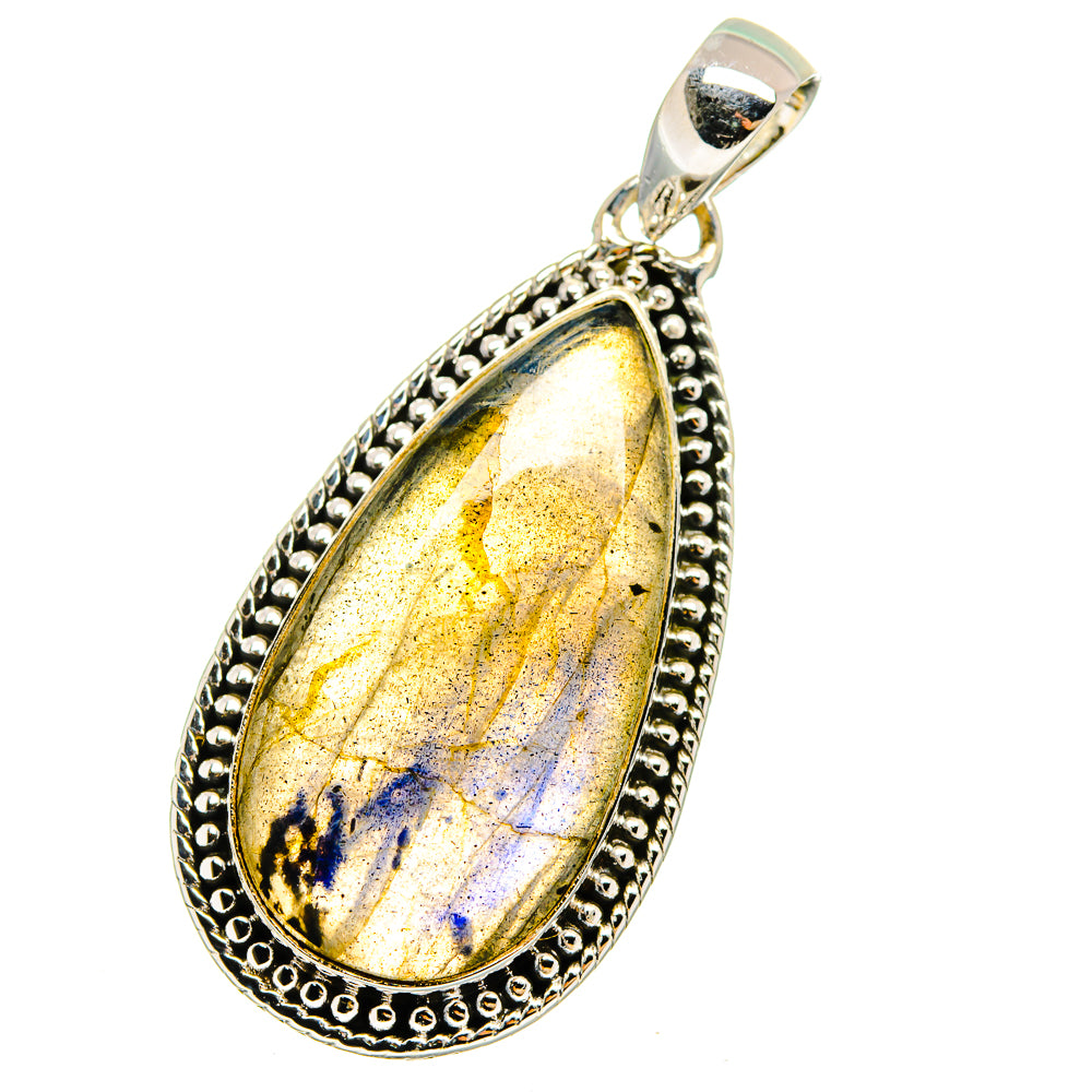 Labradorite Pendants handcrafted by Ana Silver Co - PD13622
