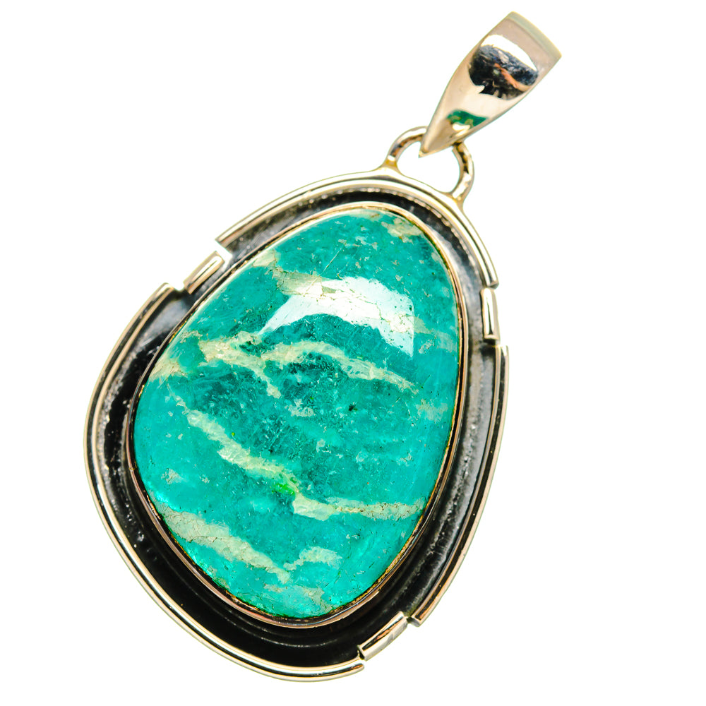 Amazonite Pendants handcrafted by Ana Silver Co - PD13630