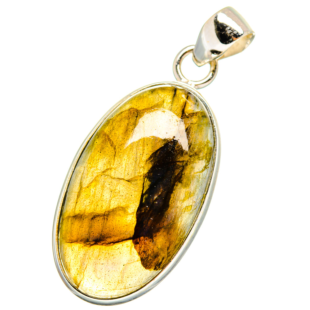 Labradorite Pendants handcrafted by Ana Silver Co - PD13757