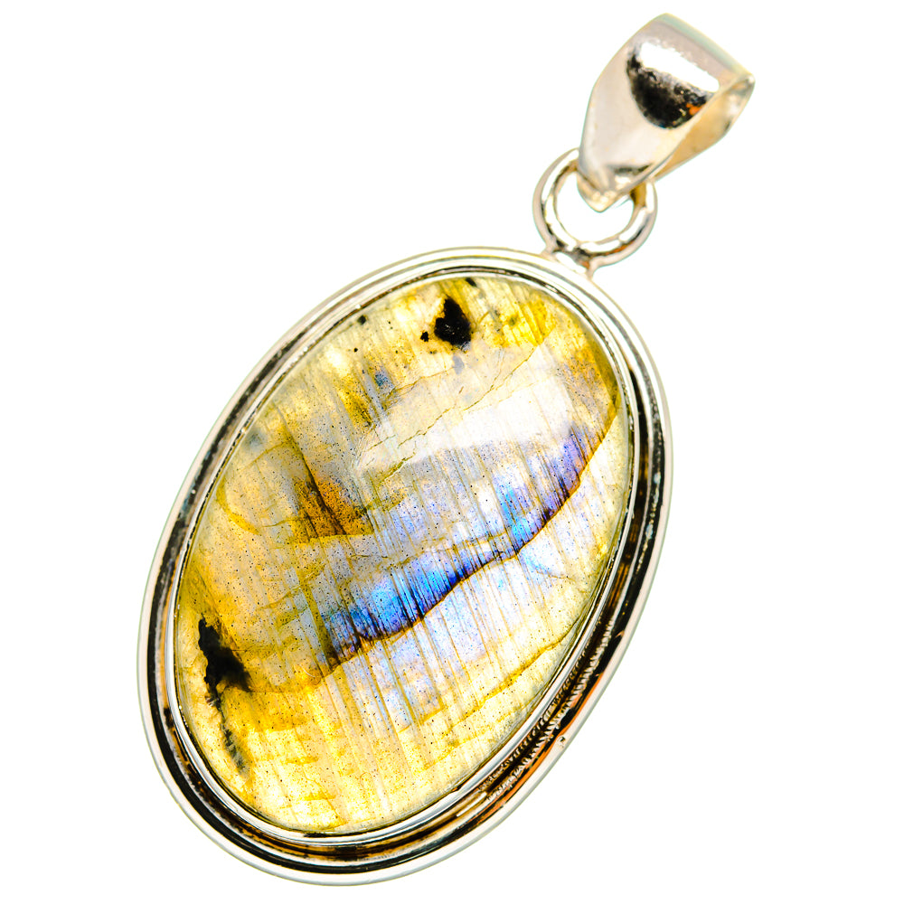 Labradorite Pendants handcrafted by Ana Silver Co - PD13768