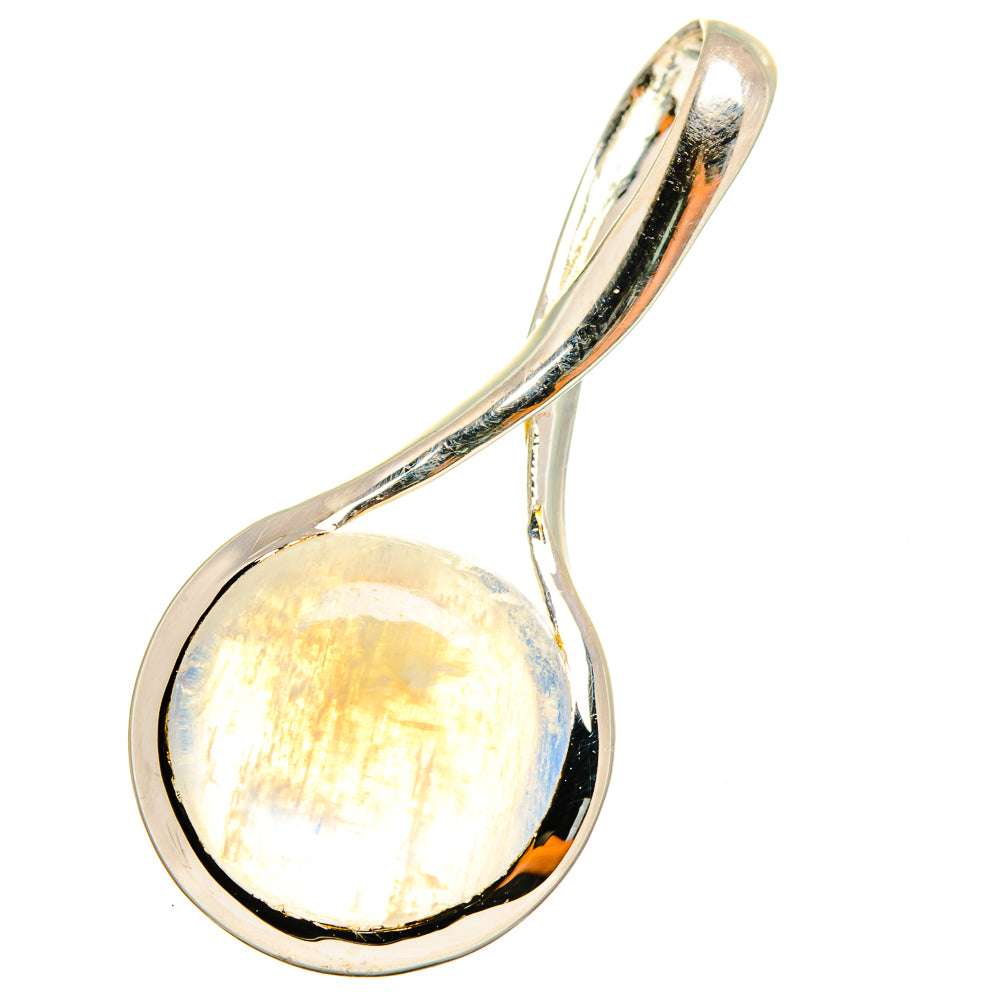 Rainbow Moonstone Pendants handcrafted by Ana Silver Co - PD13790