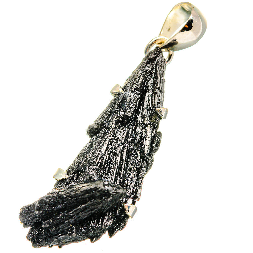 Black Tourmaline Pendants handcrafted by Ana Silver Co - PD13828