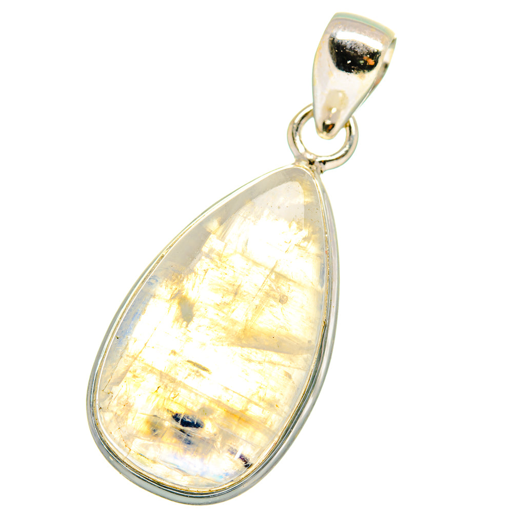 Rainbow Moonstone Pendants handcrafted by Ana Silver Co - PD13837