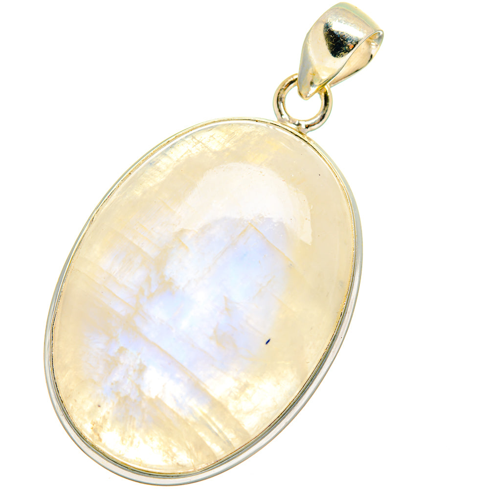 Rainbow Moonstone Pendants handcrafted by Ana Silver Co - PD13842