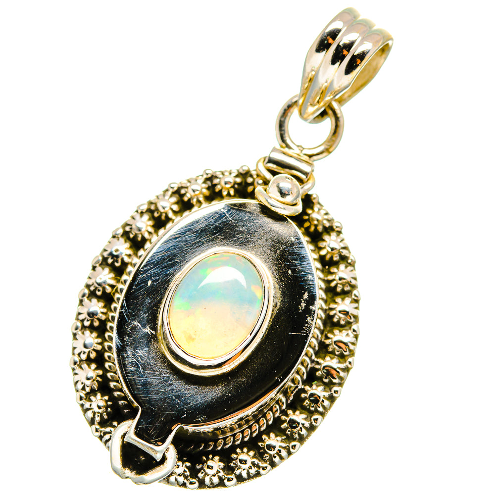 Ethiopian Opal Pendants handcrafted by Ana Silver Co - PD13897