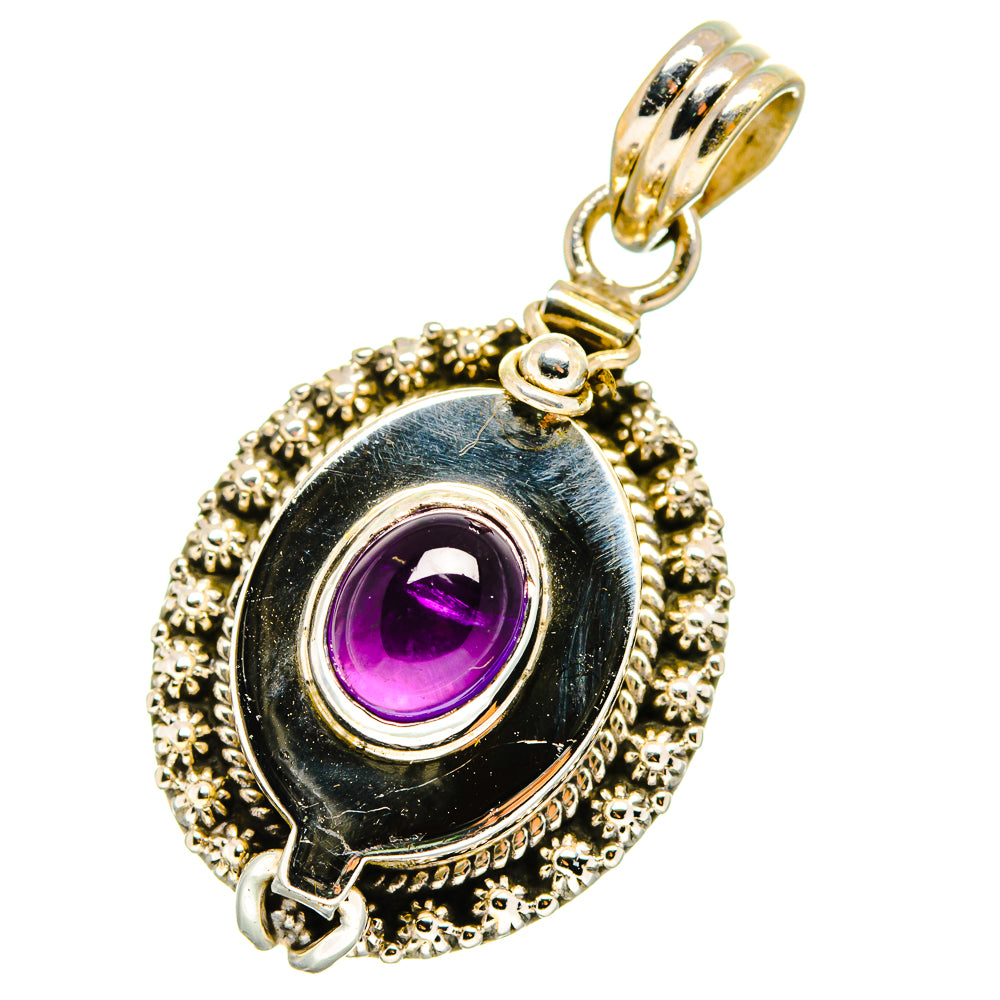 Amethyst Pendants handcrafted by Ana Silver Co - PD13908