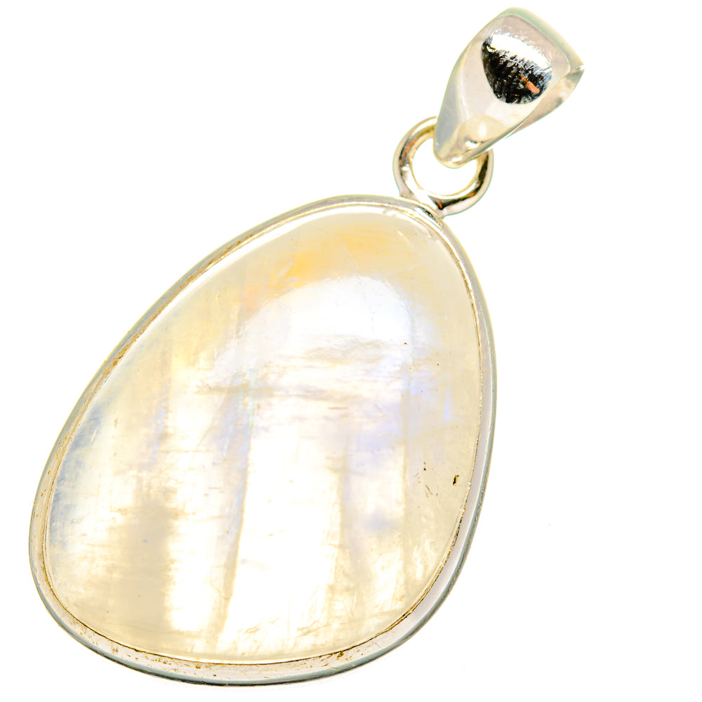Rainbow Moonstone Pendants handcrafted by Ana Silver Co - PD13939