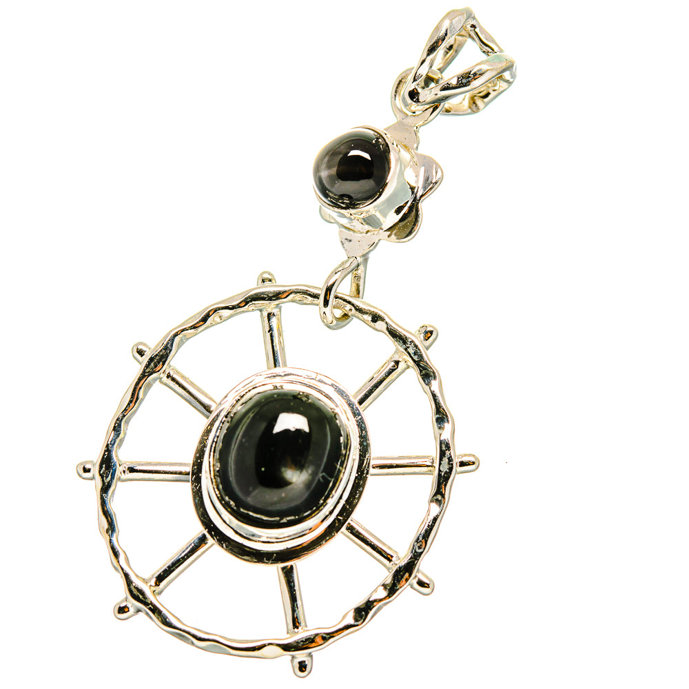 Black Onyx Pendants handcrafted by Ana Silver Co - PD13943