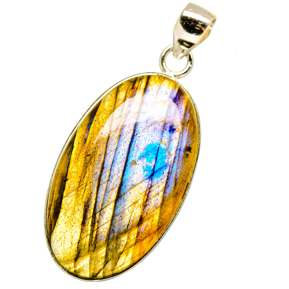 Labradorite Pendants handcrafted by Ana Silver Co - PD13947