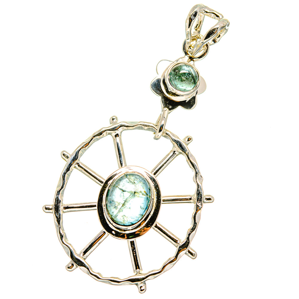 Aquamarine Pendants handcrafted by Ana Silver Co - PD13958
