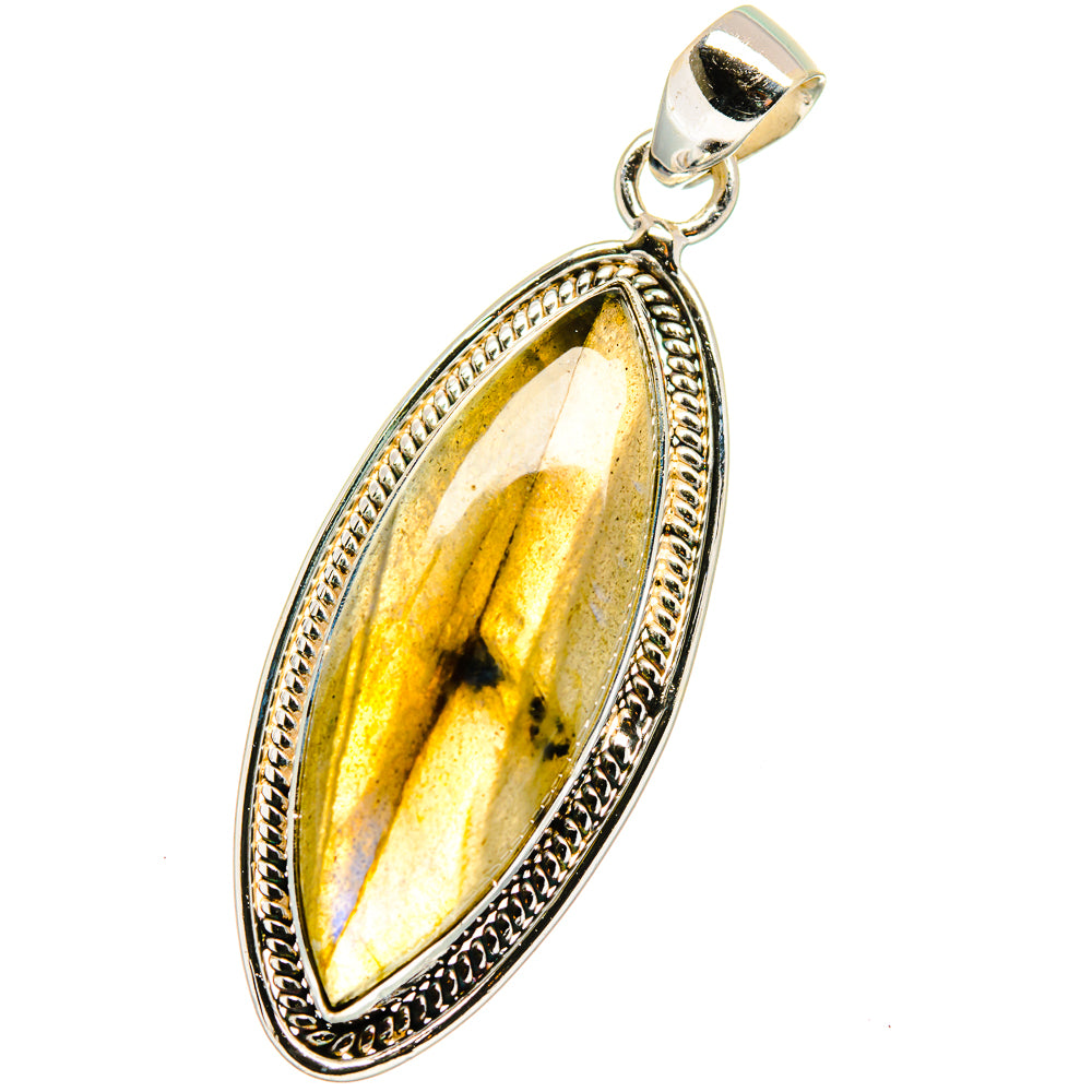 Labradorite Pendants handcrafted by Ana Silver Co - PD14086