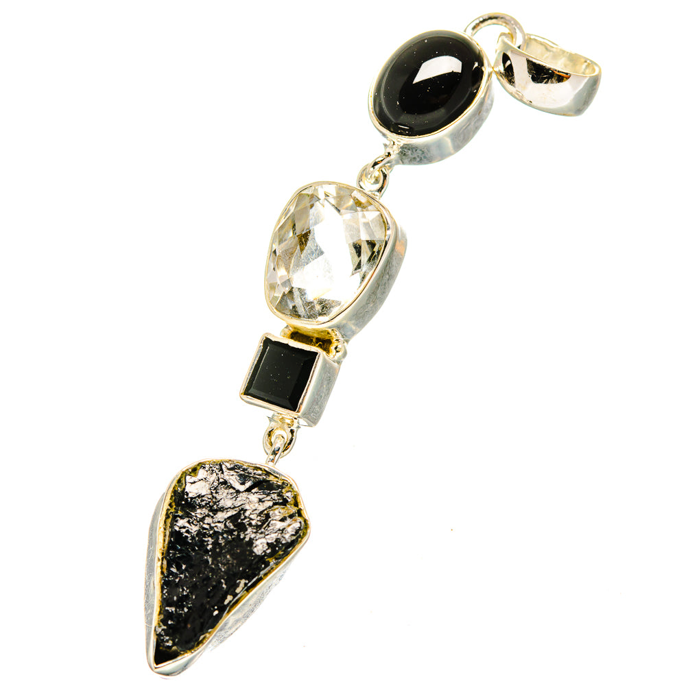 Tektite Pendants handcrafted by Ana Silver Co - PD14425
