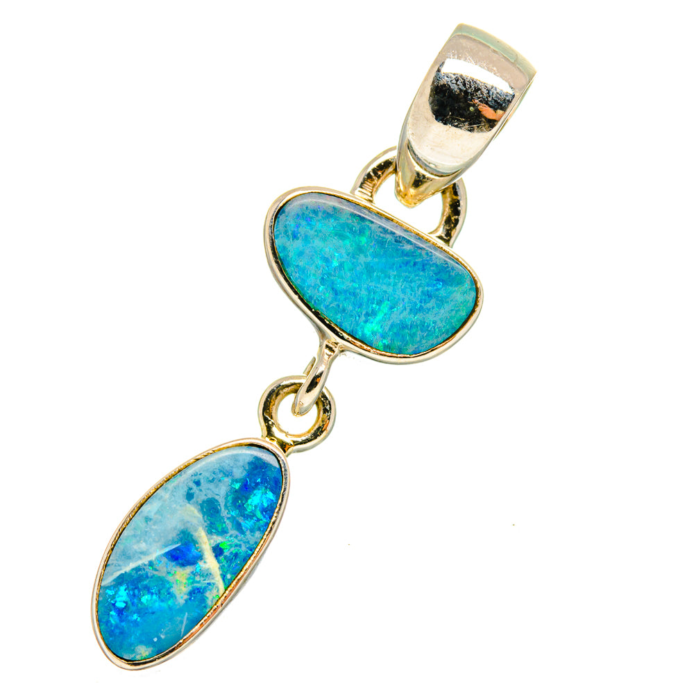 Larimar Pendants handcrafted by Ana Silver Co - PD14433