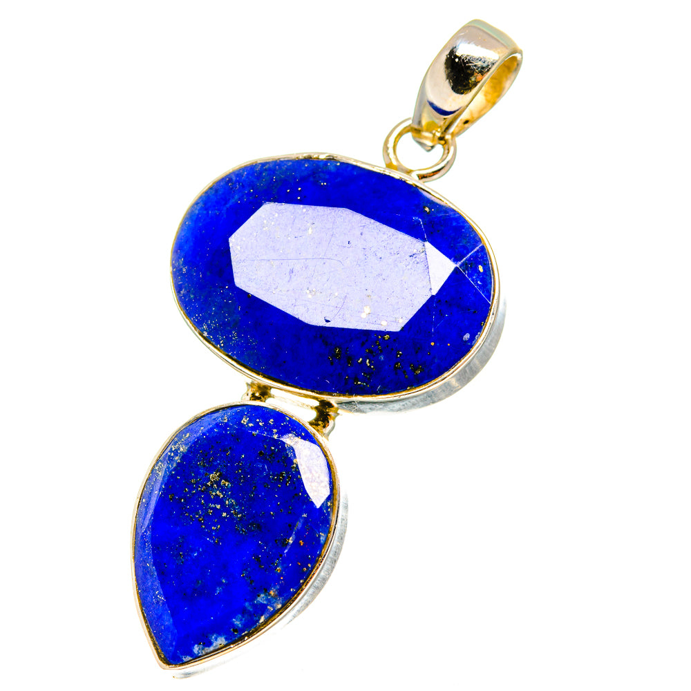 Lapis Lazuli Pendants handcrafted by Ana Silver Co - PD14457