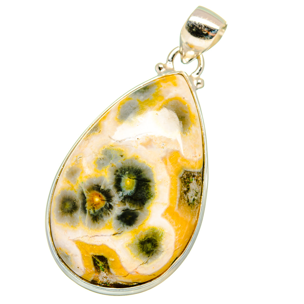 Ocean Jasper Pendants handcrafted by Ana Silver Co - PD14520