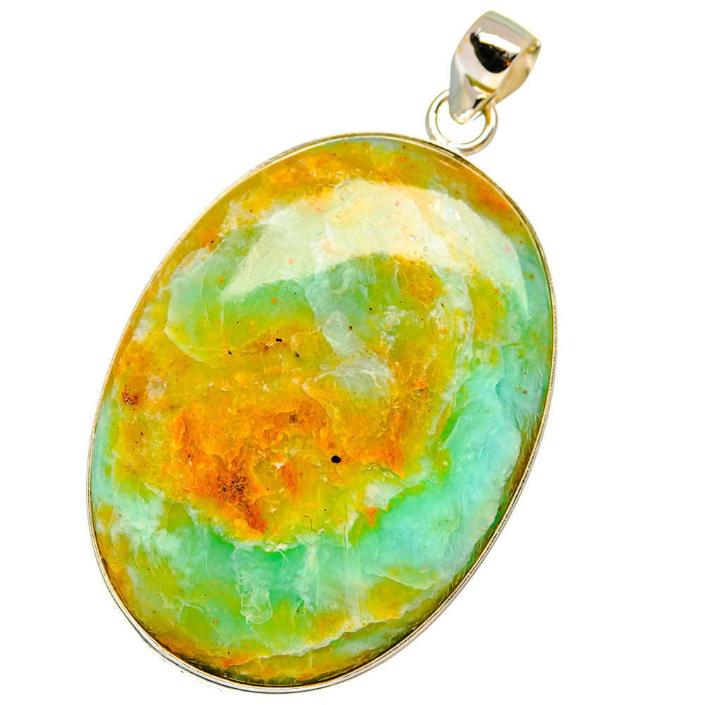 Peruvian Opal Pendants handcrafted by Ana Silver Co - PD14525