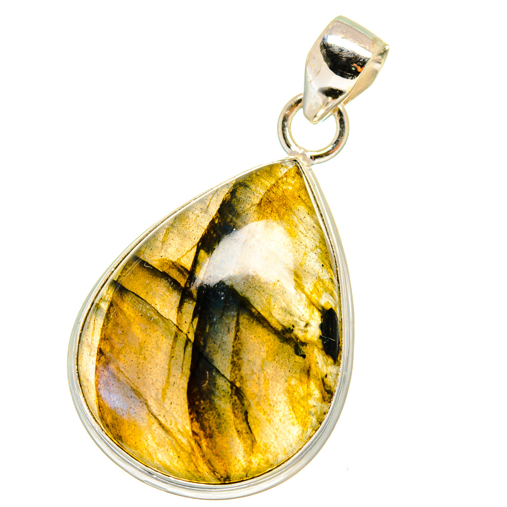 Labradorite Pendants handcrafted by Ana Silver Co - PD14542